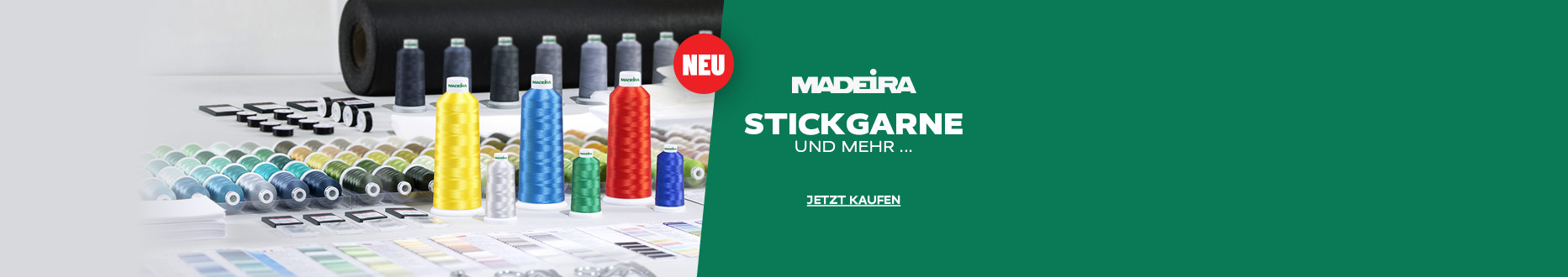 Madeira – Stickgarne und mehr … Neuheit!