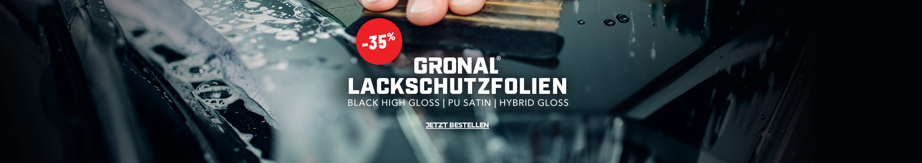 Gronal® Lackschutzfolien im Angebot.