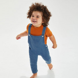 babybugz Baby Rocks Denim Dungarees - BZ56 