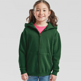 Fruit of the Loom Kids Classic Hooded Sweat Jacket - 62-045-0 