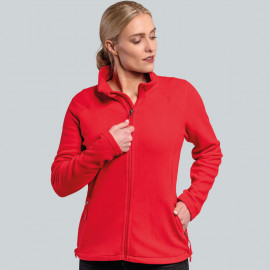 HRM-Textil Womens Full- Zip Fleece Jacket - 1202 