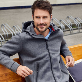 James & Nicholson Mens Hooded Jacket - JN1144 