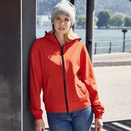 James & Nicholson Ladies Hooded Softshell Jacket - JN1145 