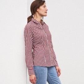 James & Nicholson Ladies' Checked Shirt - JN616 