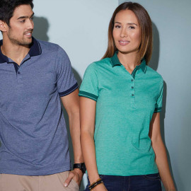 James & Nicholson Ladies' Heather Polo - JN705 