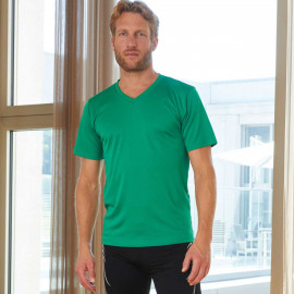 James & Nicholson Men's Active V-Neck - JN736 