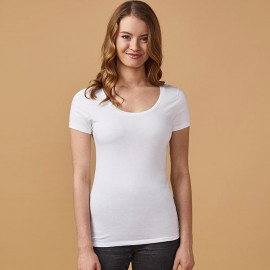 X.O by Promodoro Women Deep Scoop T - 1545 