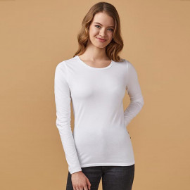 X.O by Promodoro Women Long Sleeve Roundneck T - 1565 